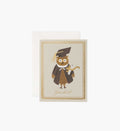Congrats Owl Congrats Card - Single Card